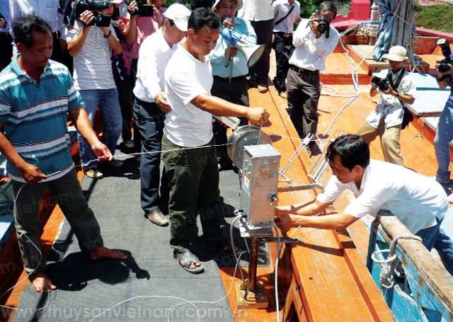 chuyển giao công nghệ câu cá ngừ nhật bản cho ngư dân